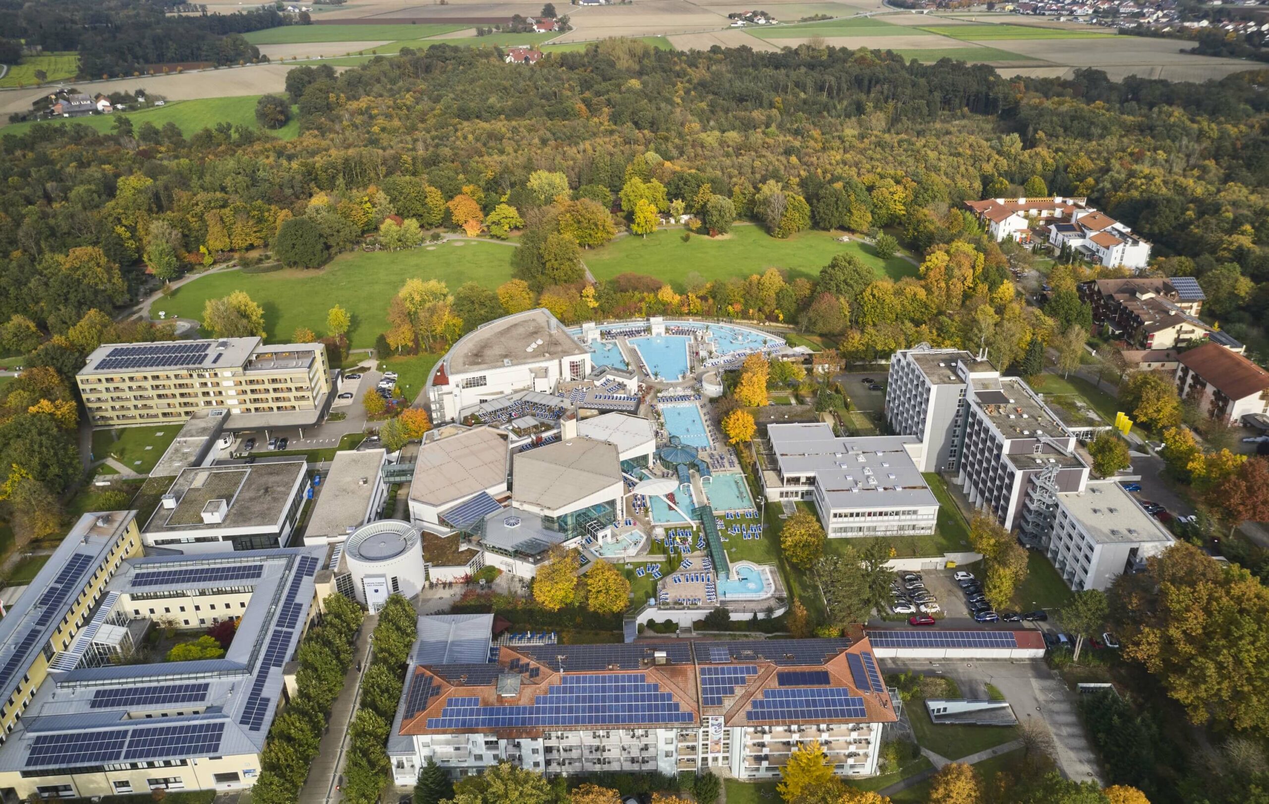 Luftaufnahme Europatherme Bad Füssing