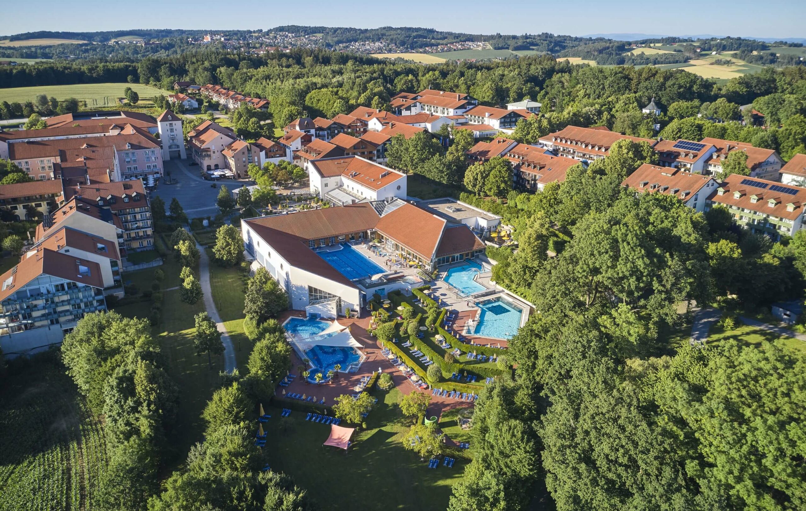 Luftaufnahme Wohlfühltherme Bad Griesbach